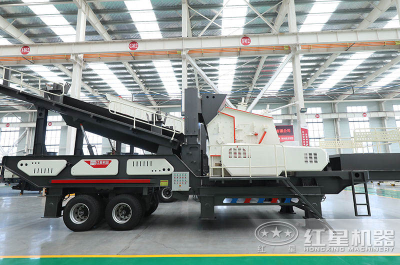 移動式破碎機(jī)圖片，主機(jī)反擊破