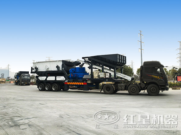 車(chē)載式移動(dòng)制砂機(jī)入駐云貴地區(qū)，拉動(dòng)當(dāng)?shù)亟?jīng)濟(jì)發(fā)展