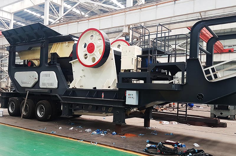 車載流動(dòng)破碎石仔機(jī)，一體式作業(yè)，碎石更輕松