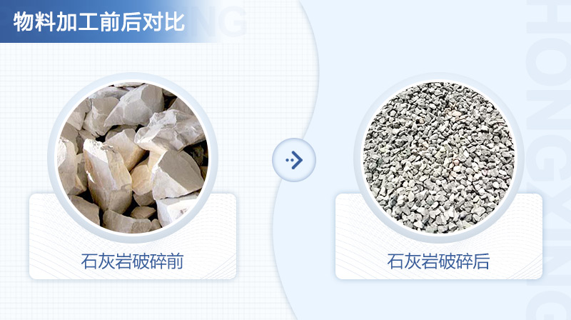 處理石灰?guī)r的日產(chǎn)500方砂石生產(chǎn)線機器怎樣配？